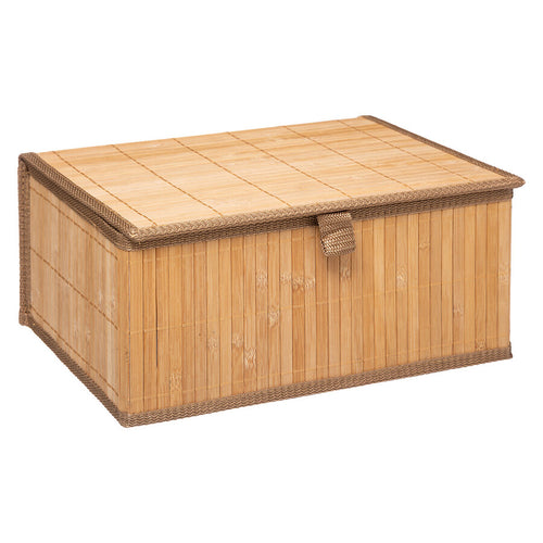 3 boîtes de rangement, Bambou - image 2