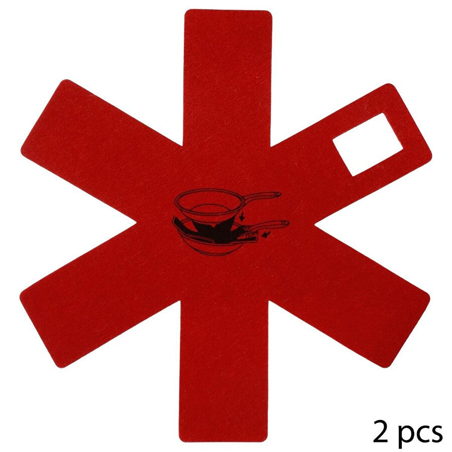 2 protections anti-rayures, Gris/rouge - image 3