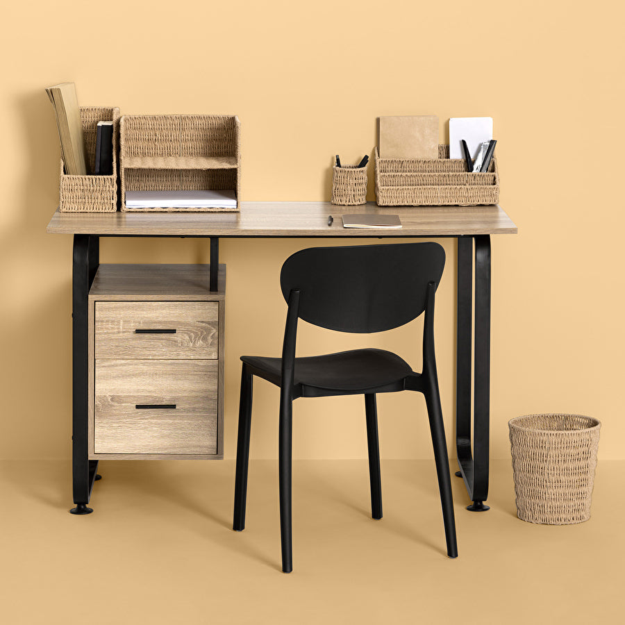 Corbeille de bureau, Papier tressé Kord - image 2
