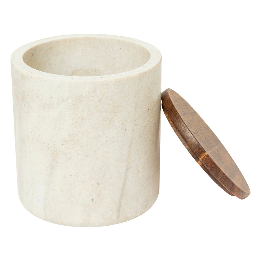 Pot à cotons, Effet travertin Côme - image 2