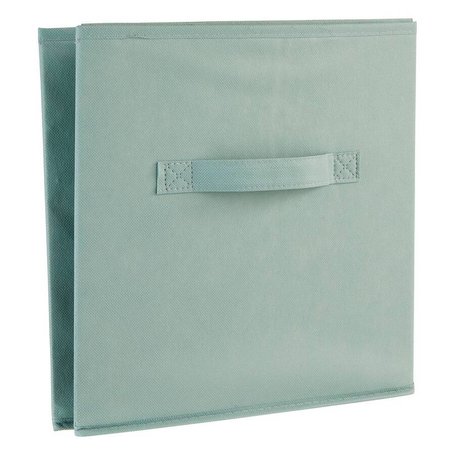 Panier tissu lanière 31x31 cm, Vert céladon Mix'n Modul - image 3
