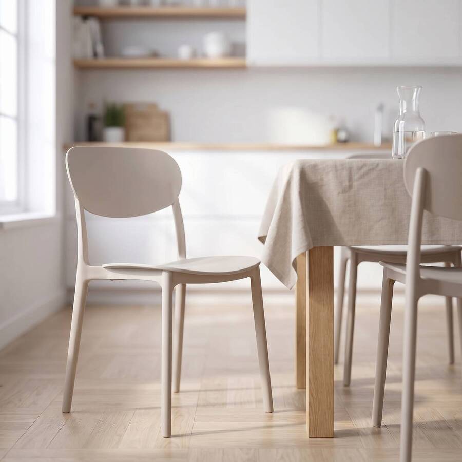 Chaise, Taupe Plasta - image 2