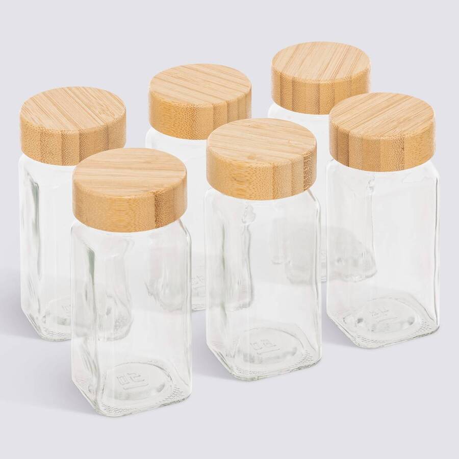 Lot de 6 pot à épices, 120 ml - image 1