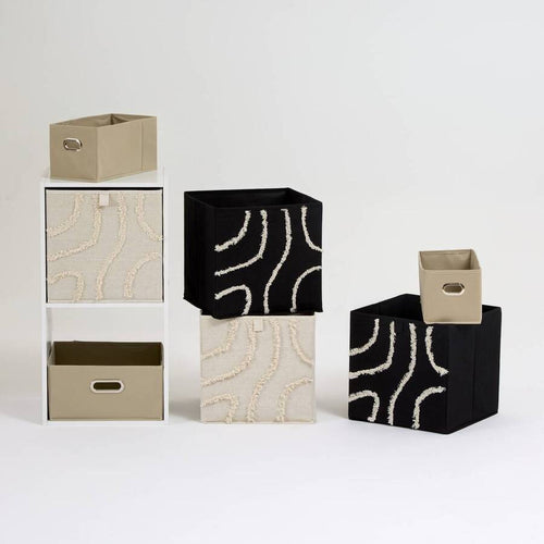 Boîte en carton, 31x31 cm, Beige Mix'n Modul - image 2