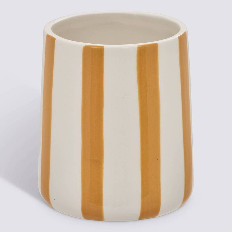 Porte-brosse à dents, Jaune Strio - image 1