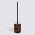 Brosse WC, H.39 cm, Marron Dotty - image 1