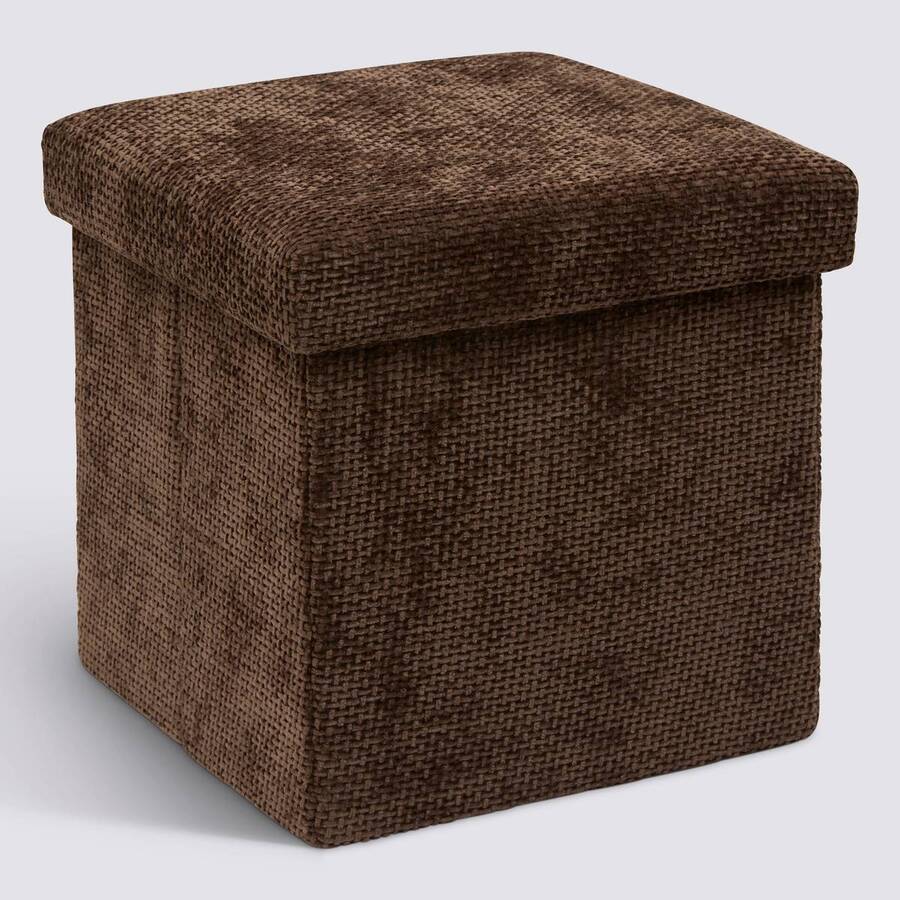 Pouf, 31x31 cm, Chocolat Mix'n Modul - image 1