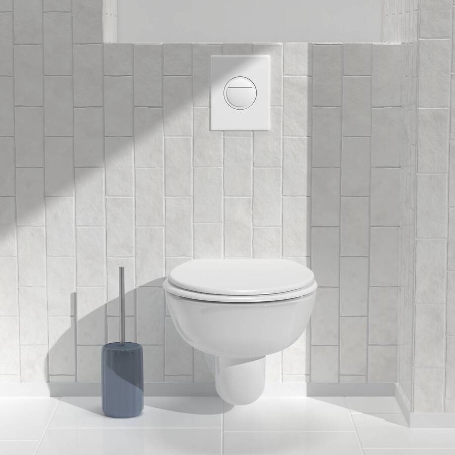 Brosse WC, H.40 cm, Bleu Colorama - image 3