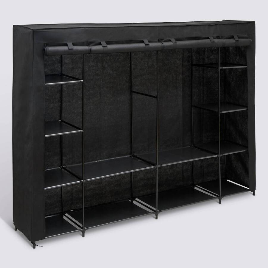 Penderie, 165x230 cm, Noir Dressy - image 1