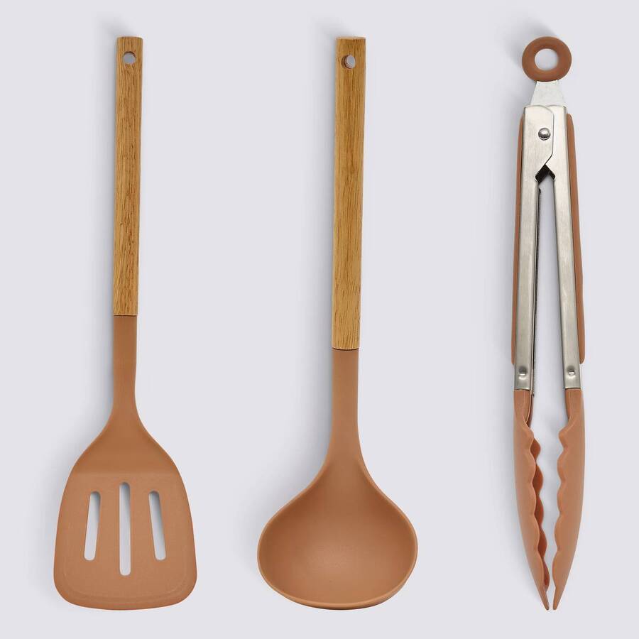 Set de 3 ustensiles de cuisine, Rose blush Harmony - image 1