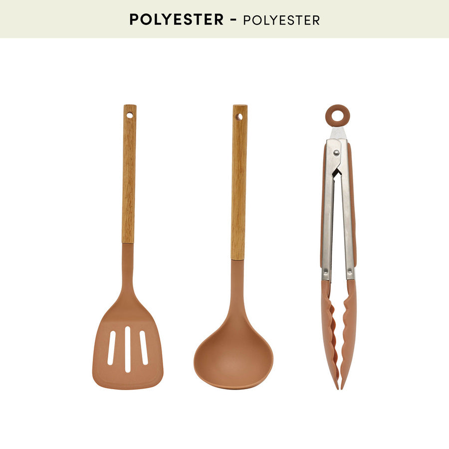Set de 3 ustensiles de cuisine, Rose blush Harmony - image 3