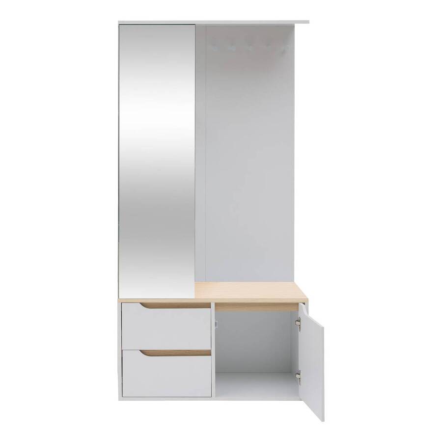 Vestiaire, 170x80 cm, Blanc Luma - image 4