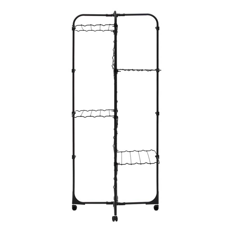 Étendoir à linge tour, H.166 cm, Noir Olympe - image 4