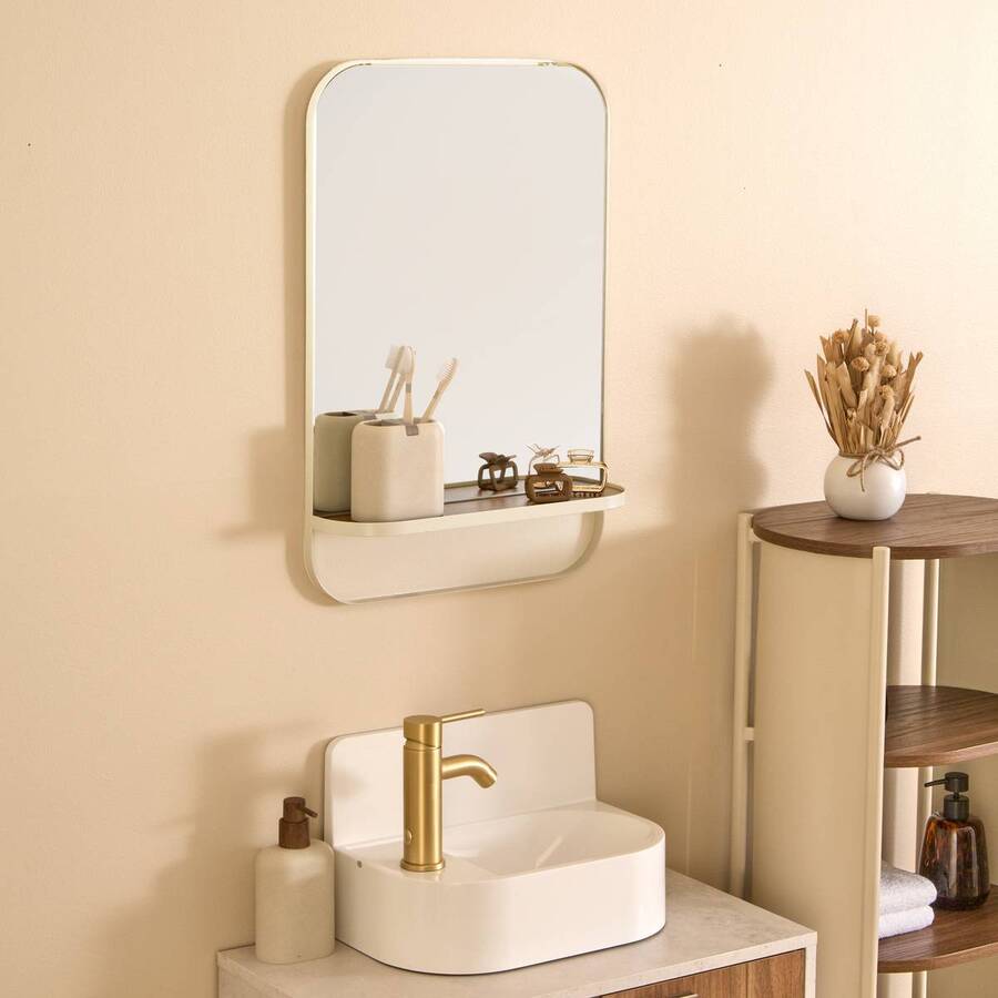 Miroir, 40x60 cm, Beige Argileo - image 2