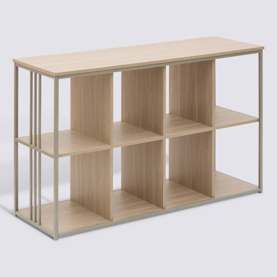 Buffet 3 niveaux, 120x40 cm, Sable Duna - image 1