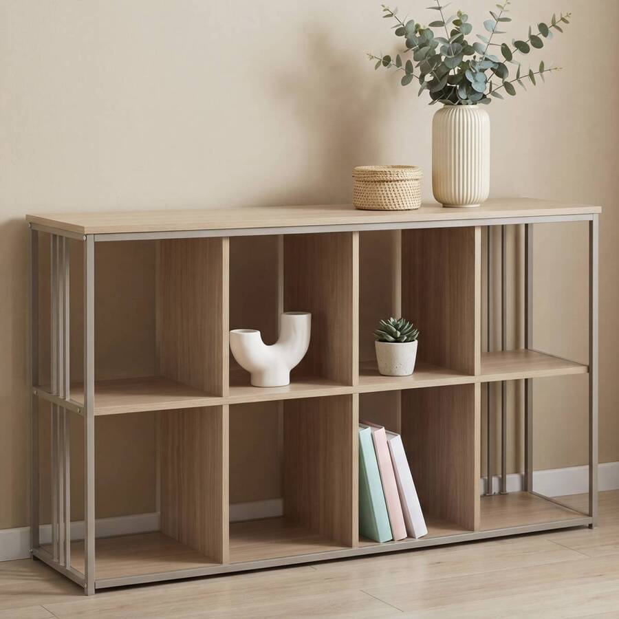 Buffet 3 niveaux, 120x40 cm, Sable Duna - image 2