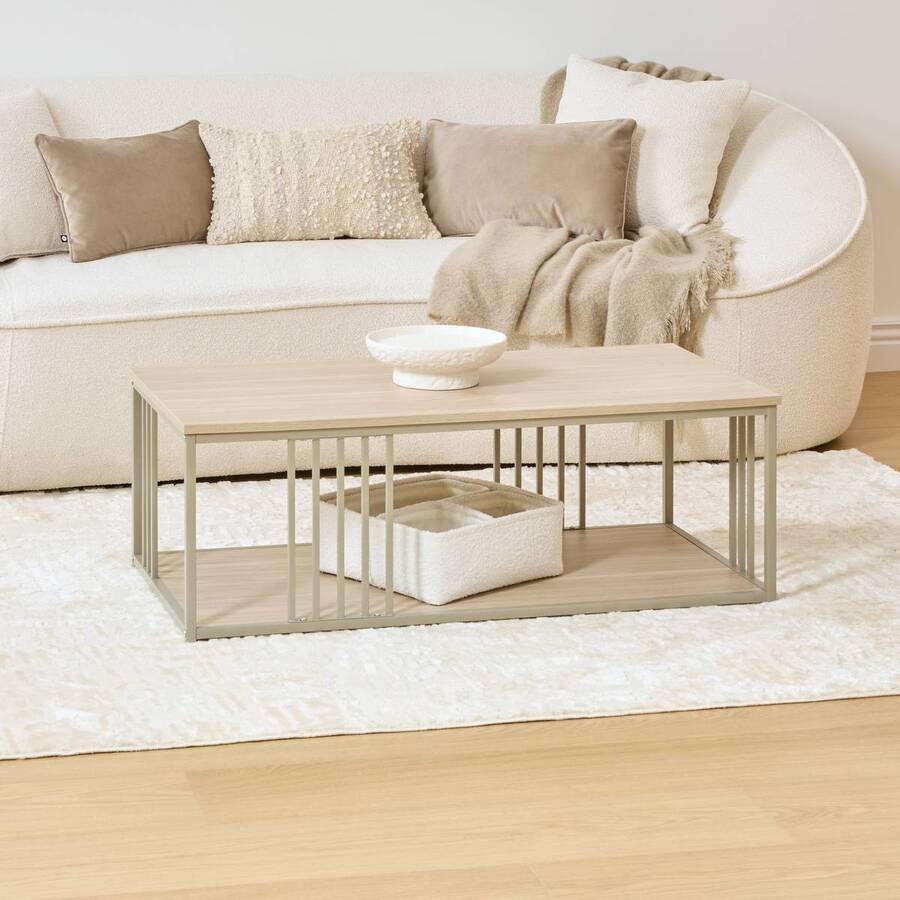 Table basse, 100x50 cm, Sable Duna - image 2