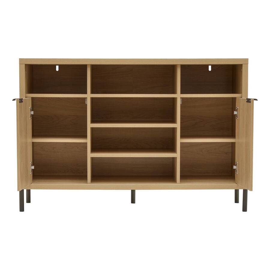 Buffet 2 portes, 120,5x39,5 cm, Beige Alvo - image 4