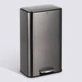 Poubelle manuelle, 30L, Gris Charbon Delta - image 1