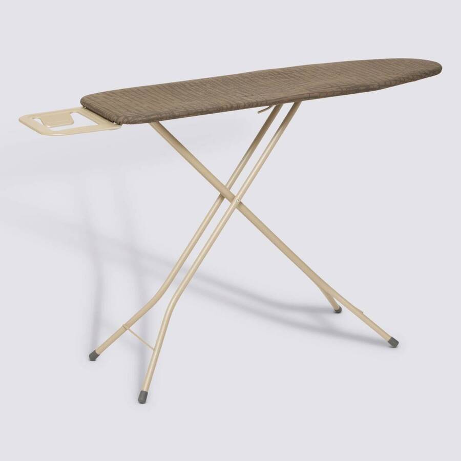 Table à repasser, L.128 cm, Beige - image 1